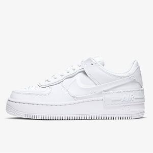 Nike Air Force 1 Shadow Triple White Women’s Sneaker